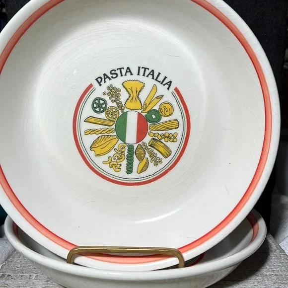 Himark Dining Rare Vintage Italy Himark Large Pasta Italia